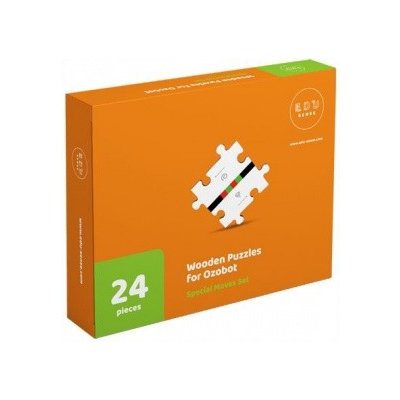 Ozobot dřevěné puzzle 2 - Sada speciálních pohybů – Zboží Dáma