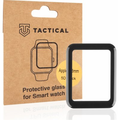 Tactical Glass Shield 5D sklo pro Apple Watch 38mm Series1/2/3 Black 8596311135484 – Zbozi.Blesk.cz