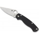 Spyderco ParaMilitary2 Black G-10 PlainEdge C81GP2 – Sleviste.cz