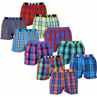 Styx sportovní guma 10 Pack pánské trenky 10B101234567890 – Zboží Dáma