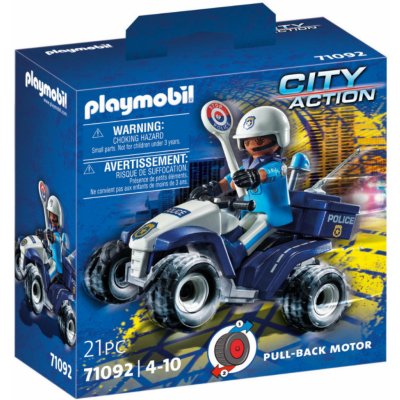 Playmobil 71092 Policejní rychlostní čtyřkolka – Zboží Mobilmania