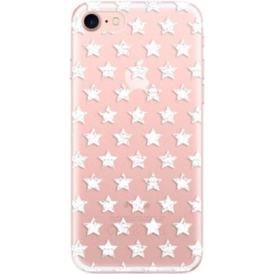 iSaprio Stars Pattern Apple iPhone 7 / 8 bílé – Zboží Mobilmania