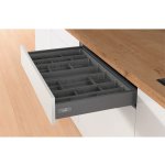 HETTICH 9194913 Atira OrgaTray 590 600 x 470 mm antracit – Zboží Dáma