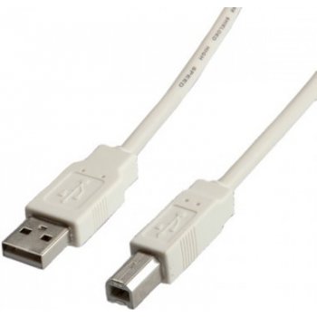 Value 11.99.8841 USB 2.0 A-B 4,5m, bílý