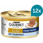 Gourmet Gold jemná s tuňákem 12 x 85 g – Sleviste.cz