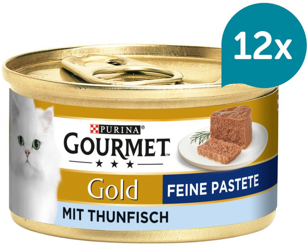 Gourmet Gold jemná s tuňákem 12 x 85 g