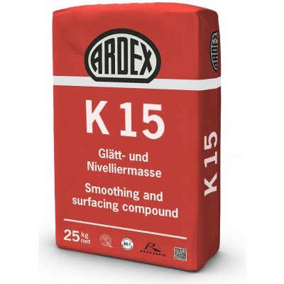 ARDEX K 15 – samonivelační hmota s ARDURAPID efektem (0,5–10 mm) – 25 kg – Zboží Mobilmania
