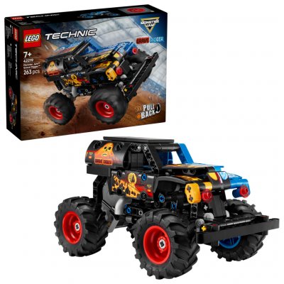 LEGO® Technic 42219 Monster Jam™ Grave Digger™ Oheň a led – Zbozi.Blesk.cz