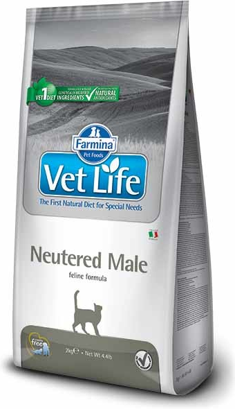 Vet Life Natural Cat Neutered Male 4 kg