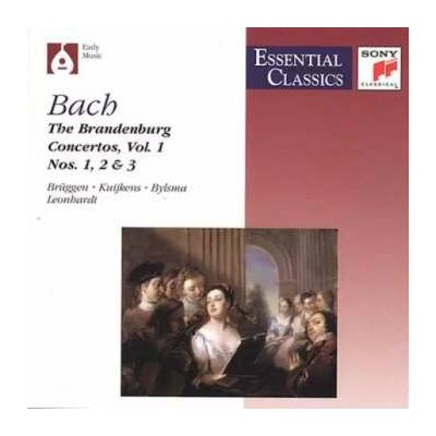 Johann Sebastian Bach - The Brandenburg Concertos, Vol. 1 - Nos. 1, 2 & 3 CD – Hledejceny.cz