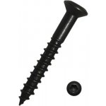 Vrut do dřeva s čočkovitou zápustnou hlavou a torx drážkou DIN 95 4x35 mm brynýrovaný, 1 ks – Hledejceny.cz
