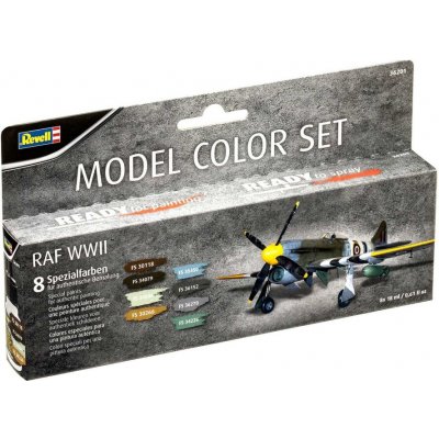 Revell Sada akrylových barev Aqua Color 36201 RAF WWII – Zboží Dáma