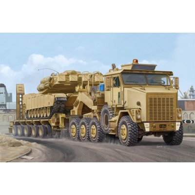 Hobby Boss M1070 Truck Tractor & M1000 Heavy Equipment Transporter Semi-trailer 85502 1:35