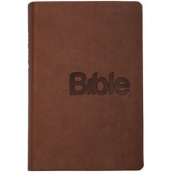 Bible 21 - umělá kůže hnědá 2018