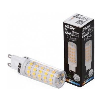 LED line LED žárovka G9 8W, 750lm, 220-240V [247910] Neutrální bílá 4000K – Sleviste.cz