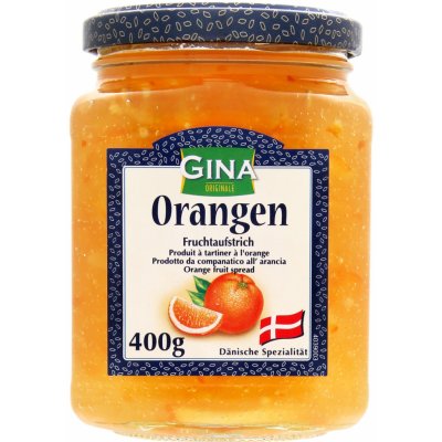 Gina pomerančový Džem 400 g – Zboží Dáma