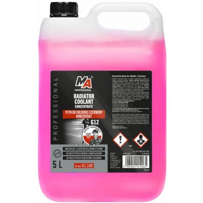 MA Professional Radiator Coolant červená G12 koncentrát 5 l | Zboží Auto