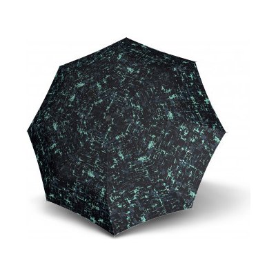 Knirps vision Re3 Duomatic structuremint lehký skládací deštník černý