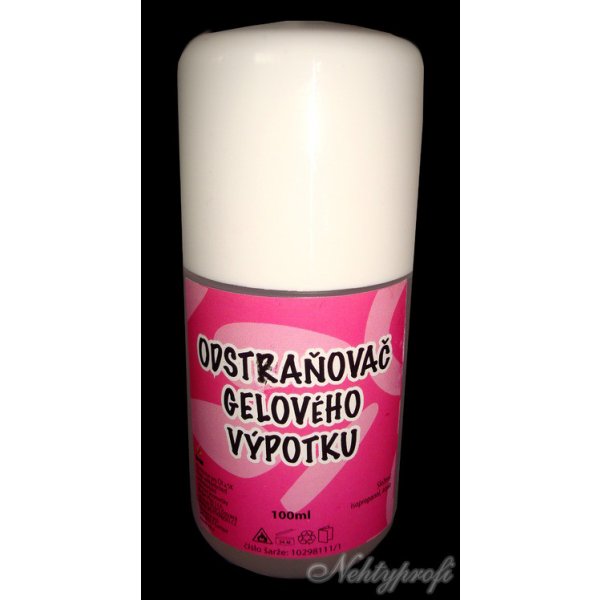 Pomocná tekutina pro nehty Nehtyprofi Cleaner odstraňovač výpotků gelu 100 ml