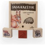 Lesní svět razítka Lesní zvířátka 9 kusů – Zboží Dáma Lesní svět razítka Lesní zvířátka 9 kusů – Zboží Dáma