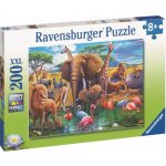 Ravensburger 132928 Zvířata u napajedla 200 XXL dílků – Sleviste.cz