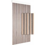 Závěs do dveří ATLAS 90x210 cm černý – Hledejceny.cz
