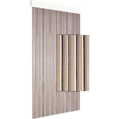 Závěs do dveří ATLAS 90x210 cm černý – Hledejceny.cz