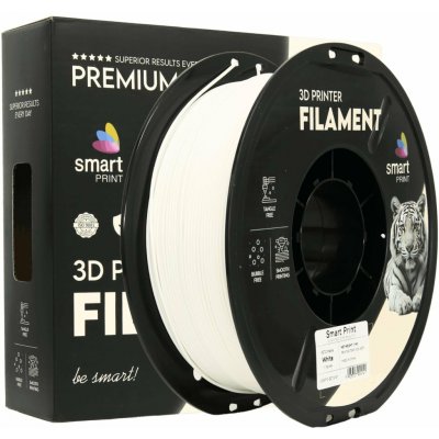 Smart Print PETG matná bílá 1.75mm 1kg – Zboží Mobilmania