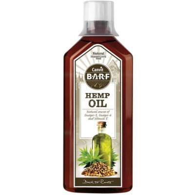 Canvit BARF Hemp Oil 500 ml – Zboží Mobilmania