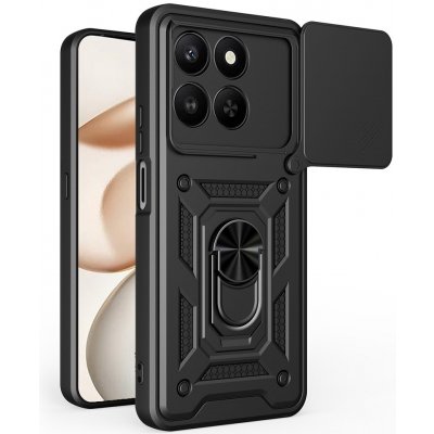 Slide odolný kryt na Honor 400 Smart 5G/4G/Honor X7d - černý – Zboží Mobilmania