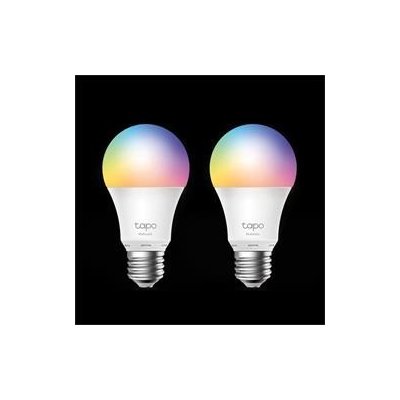 TP-LINK "Smart Wi-Fi Light Bulb, Multicolor, 2-PackSPEC: E27, 220–240 V, Brightness 806 lm, Max Operation Power 8.7W, 1 – Hledejceny.cz