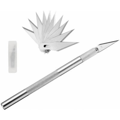 Řemeslnický skalpel + sada 8 čepelí – Zboží Mobilmania