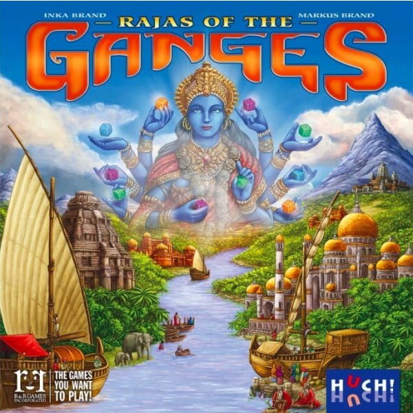 Desková hra Huch! Rajas of the Ganges EN