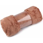 Prima-obchod Deka fleece pírka 150x200 cm, barva 1 béžová tm. – Hledejceny.cz
