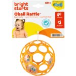 Bright Starts OBALL RATTLE 10cm oranžová – Zboží Mobilmania