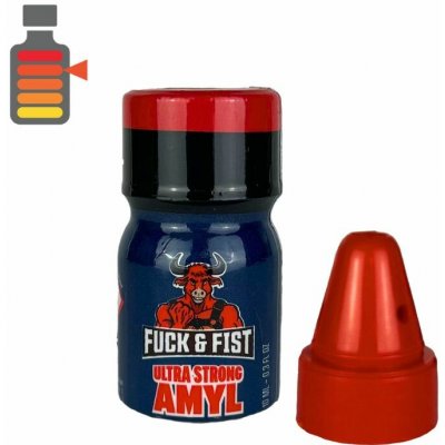 Fuck & Fist Amyl Ultra Strong 10 ml + Cap – Zboží Dáma