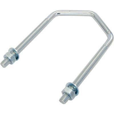 Třmen tvaru V R100mm/M10, 2x podložka, 2x matka; H10P10M10R100 – Zbozi.Blesk.cz