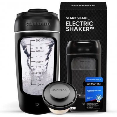 Starkfeld Přenosný elektrický šejkr na protein 650 ml | Protein shaker – Zboží Dáma