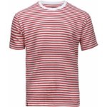 BHMP pánské konopné tričko HIRZO red-Stripes