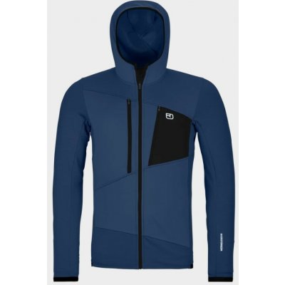 Ortovox Fleece Grid Hoody Men's Blue Nunatak – Sleviste.cz