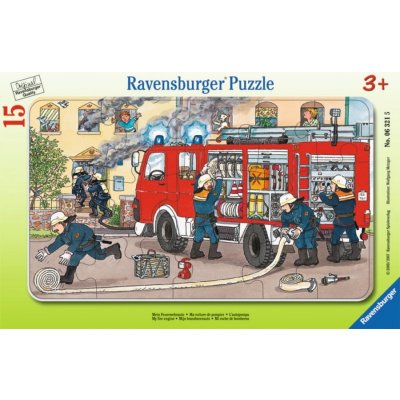 Ravensburger Moje hasičské auto 15 dílků – Zboží Mobilmania