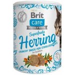 Brit Care Snack Superfruits Herring Dospělé, sterilizované kočky 100 g – Hledejceny.cz