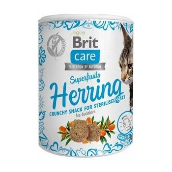 Brit Care Cat Snack Superfruits Herring 100 g