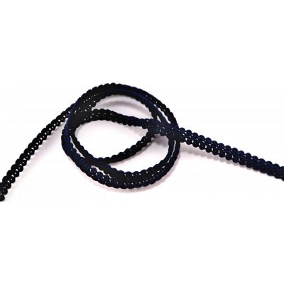 Galonový prýmek - tmavě modrá - šíře 1 cm – Zboží Dáma