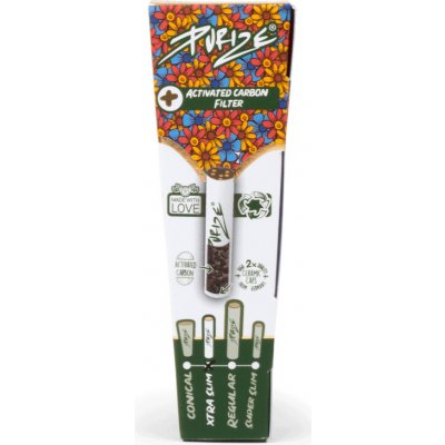 Purize předbalené dutinky XTRA Slim Size Cones s filtrem a pěchovátkem 3 ks – Hledejceny.cz