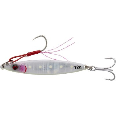 Savage Gear Pilker Flatline TG FS UV 3cm 5 g White Glow – Hledejceny.cz