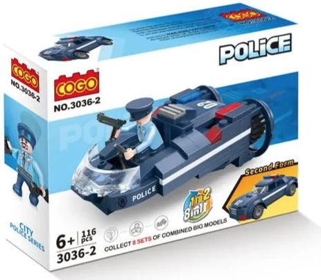 Cogo Police Policejní člun 116 ks