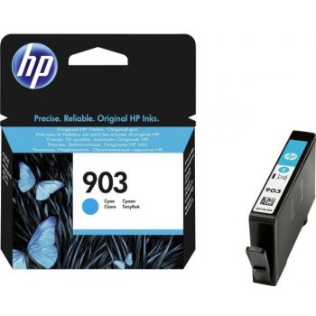 HP 903 originální inkoustová kazeta azurová T6L87AE