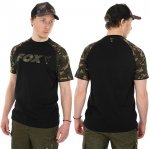 Fox International Fox tričko Black/Camo Raglan T-shirt – Zbozi.Blesk.cz