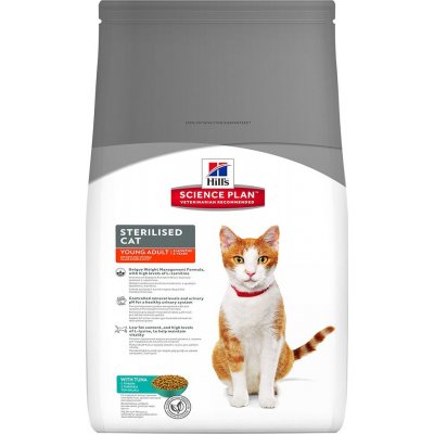 Hill's Feline Young Adult Sterilised Tuna 3 kg – Zboží Mobilmania